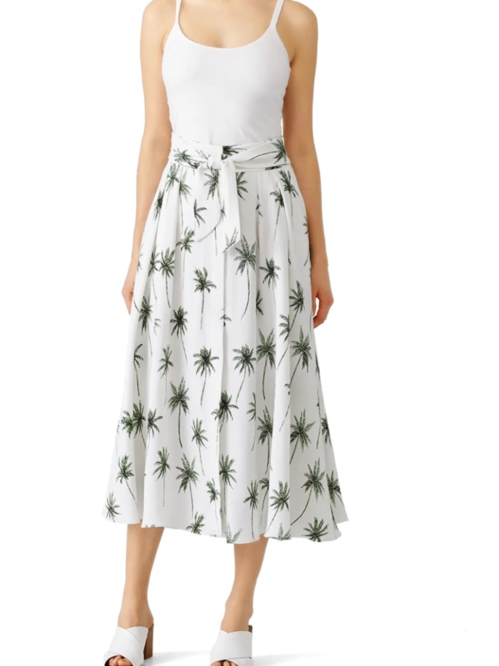 Milly Jackie Palm Skirt